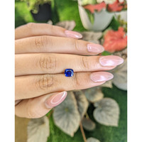 1.20 Ct. Blue Sapphire from Ceylon (Sri Lanka) Life Style