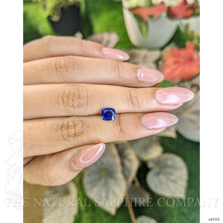 1.20 Ct. Blue Sapphire from Ceylon (Sri Lanka)