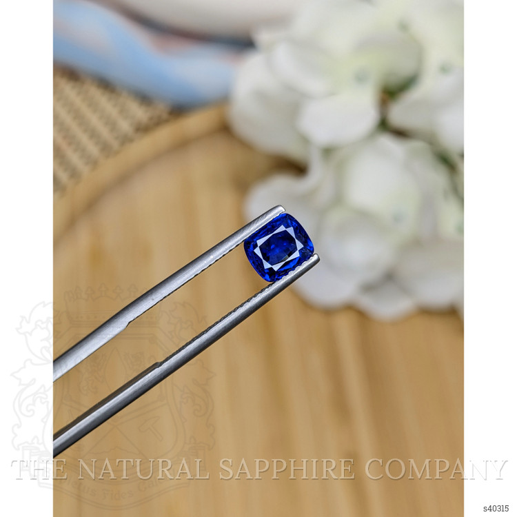 1.20 Ct. Blue Sapphire from Ceylon (Sri Lanka)