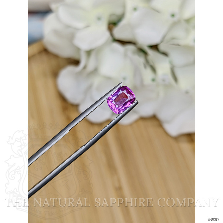 1.70 Ct. Pinkish Purple Sapphire from Ceylon (Sri Lanka)