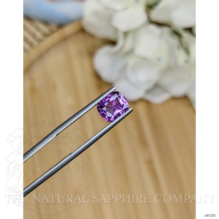 1.77 Ct. Pinkish Purple Sapphire from Ceylon (Sri Lanka)