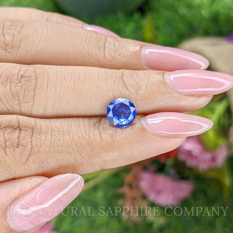 1.82 Ct. Blue Sapphire from Ceylon (Sri Lanka)