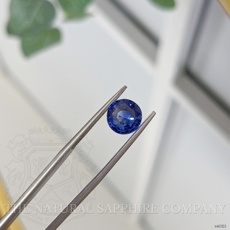 1.82 Ct. Blue Sapphire from Ceylon (Sri Lanka)