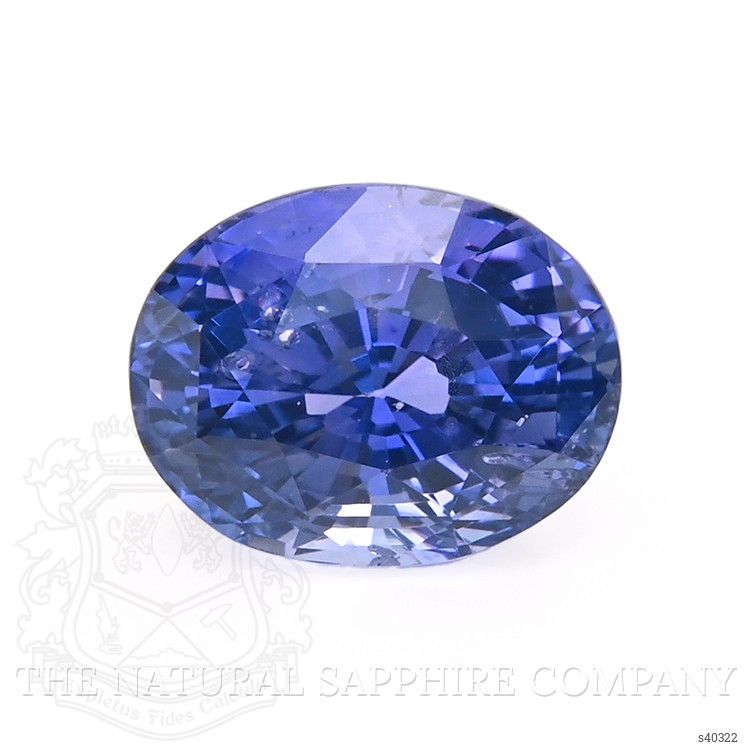 5.12 Ct. Purplish Blue Sapphire from Ceylon (Sri Lanka)
