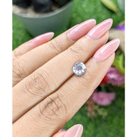 1.32 Ct. White Sapphire from Ceylon (Sri Lanka) Life Style