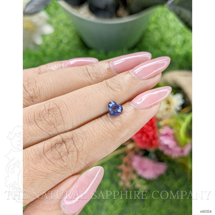 1.05 Ct. Blue Sapphire from Ceylon (Sri Lanka)