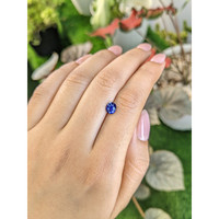 1.15 Ct. Blue Sapphire from Ceylon (Sri Lanka) Life Style
