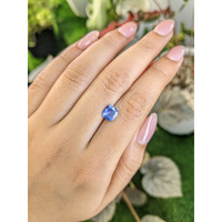 1.56 Ct. Blue Sapphire from Ceylon (Sri Lanka) Life Style
