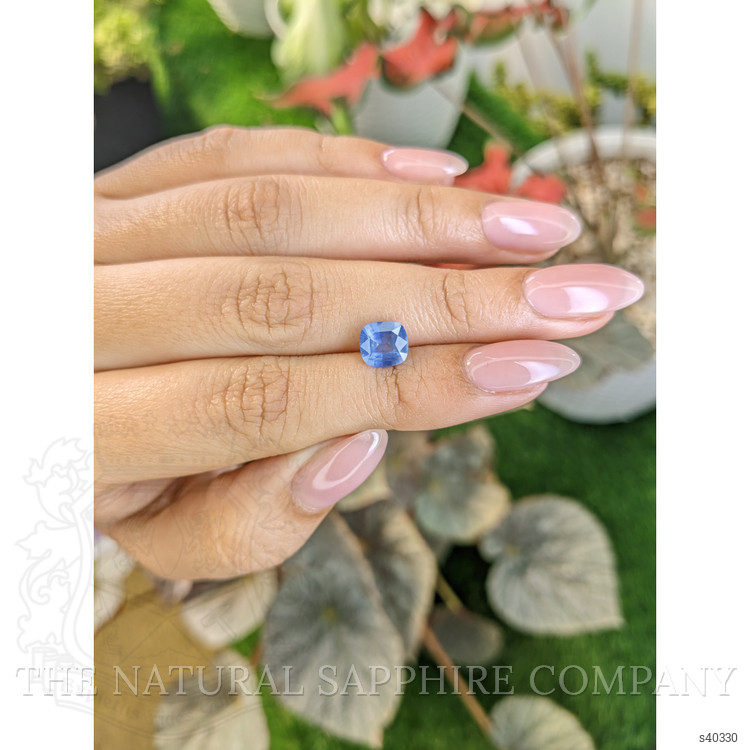 1.56 Ct. Blue Sapphire from Ceylon (Sri Lanka)