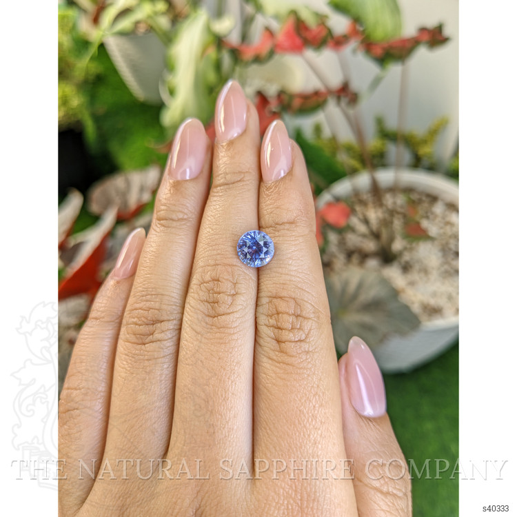 2.96 Ct. Blue Sapphire from Ceylon (Sri Lanka)