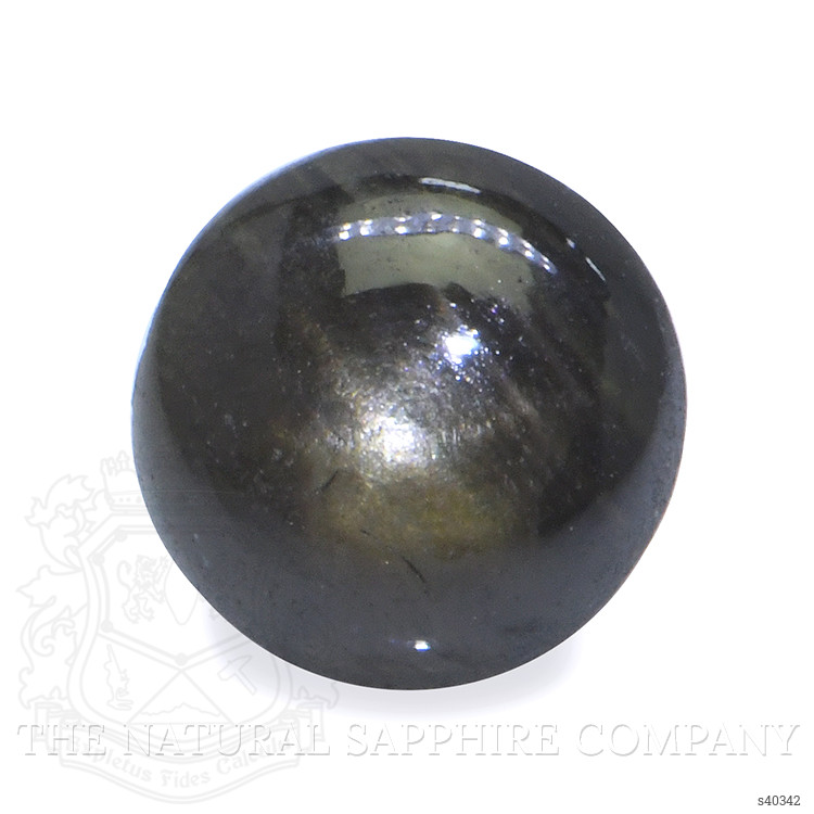 0.48 Ct. Black Star Sapphire from Ceylon (Sri Lanka)