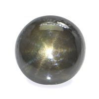 0.53 Ct. Black Star Sapphire from Ceylon (Sri Lanka) Image