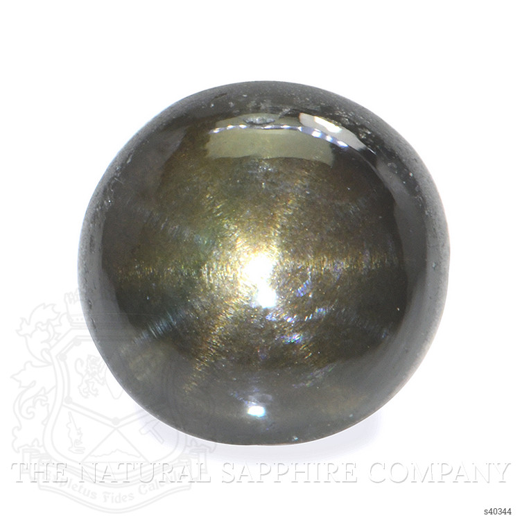 0.53 Ct. Black Star Sapphire from Ceylon (Sri Lanka)