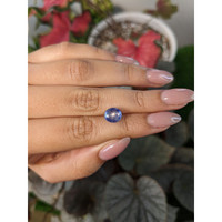 4.05 Ct. Blue Star Sapphire from Ceylon (Sri Lanka) Life Style