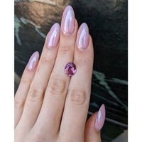 4.68 Ct. Pink Sapphire from Madagascar Life Style