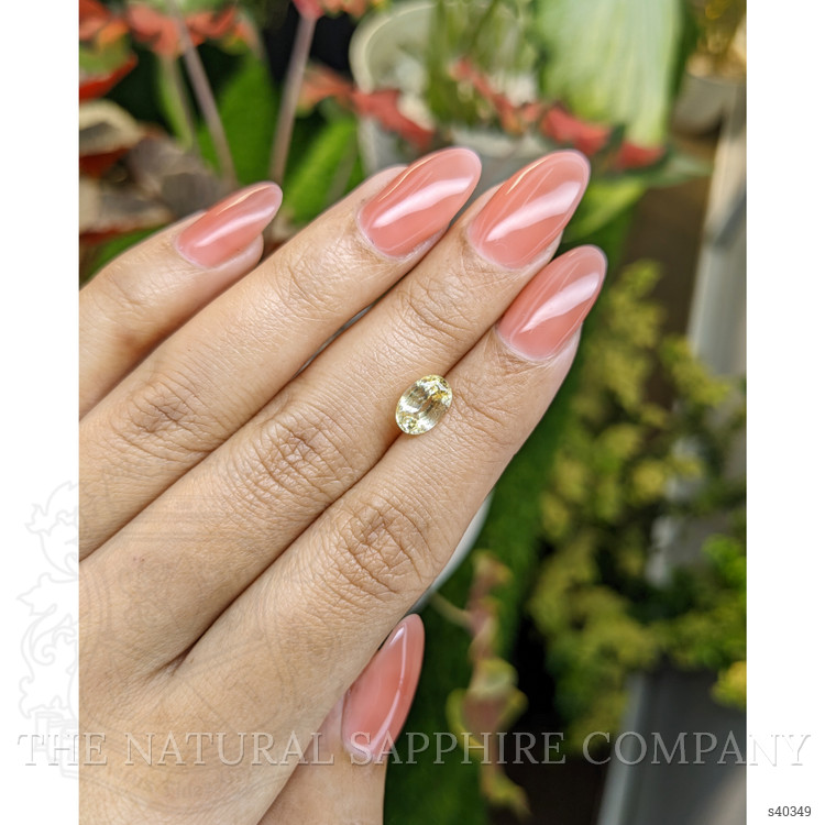 2.12 Ct. Yellow Sapphire from Ceylon (Sri Lanka)