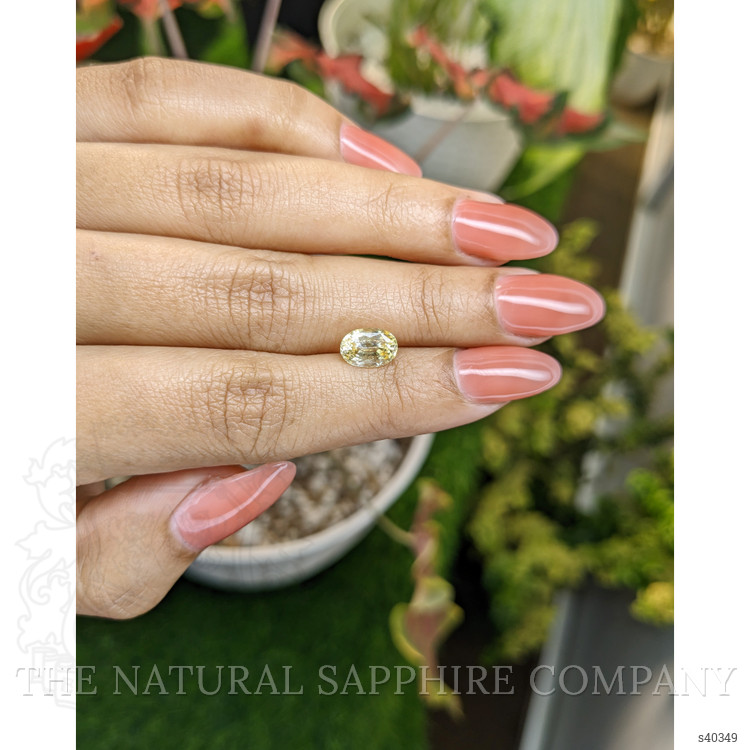 2.12 Ct. Yellow Sapphire from Ceylon (Sri Lanka)