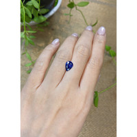 2.63 Ct. Blue Sapphire from Ceylon (Sri Lanka) Life Style