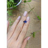 2.63 Ct. Blue Sapphire from Ceylon (Sri Lanka) Life Style