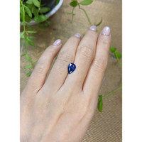 1.87 Ct. Blue Sapphire from Ceylon (Sri Lanka) Life Style