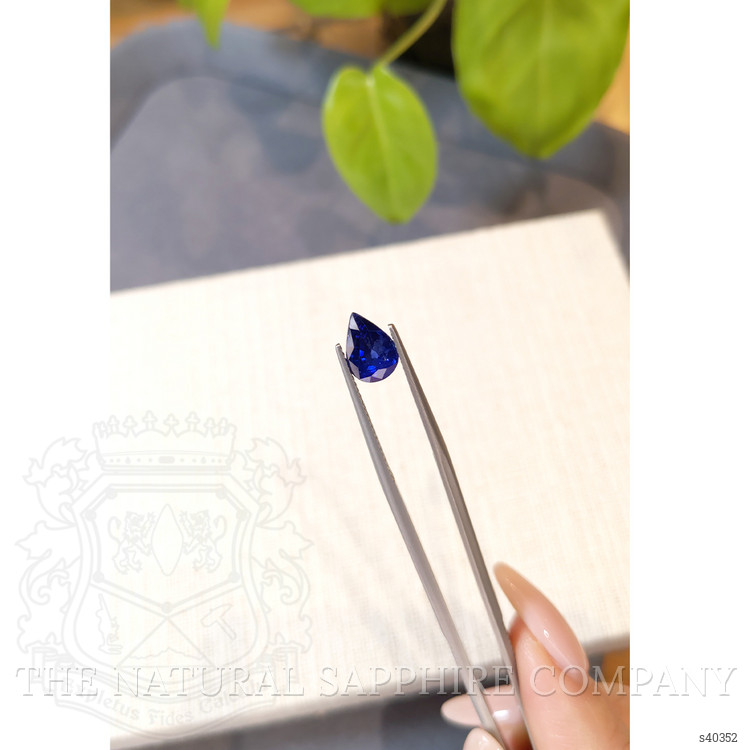 2.23 Ct. Blue Sapphire from Ceylon (Sri Lanka)