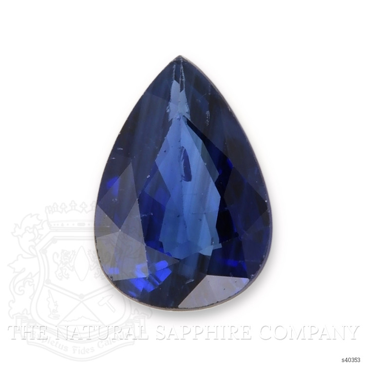 1.74 Ct. Blue Sapphire from Ceylon (Sri Lanka)