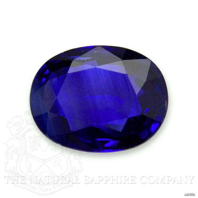 2.21 Ct. Blue Sapphire from Ceylon (Sri Lanka)