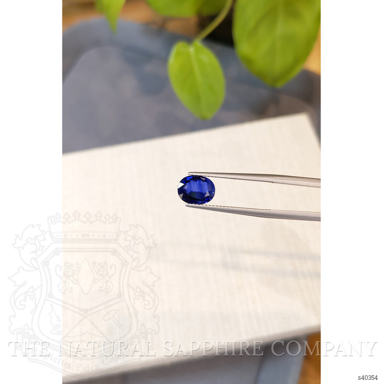 2.21 Ct. Blue Sapphire from Ceylon (Sri Lanka)