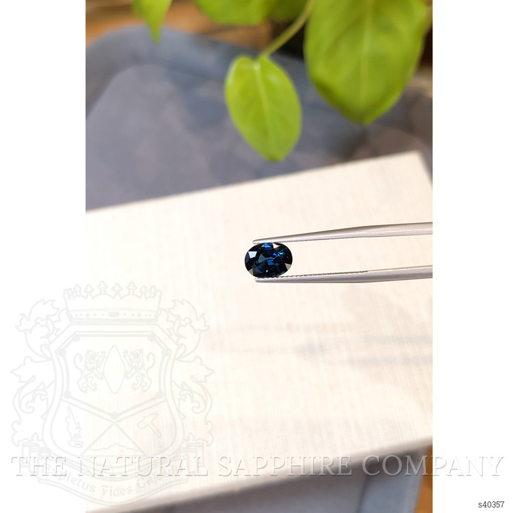 2.09 Ct. Blue Sapphire from Ceylon (Sri Lanka)