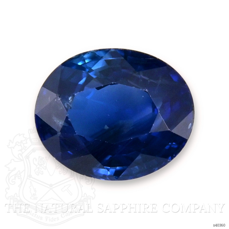 2.43 Ct. Blue Sapphire from Ceylon (Sri Lanka)