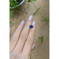 2.43 Ct. Blue Sapphire from Ceylon (Sri Lanka) Life Style