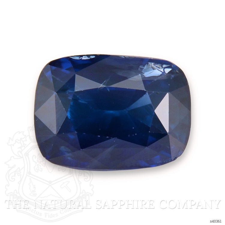 2.42 Ct. Blue Sapphire from Ceylon (Sri Lanka)