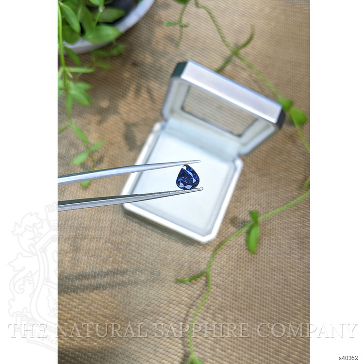 2.34 Ct. Blue Sapphire from Ceylon (Sri Lanka)