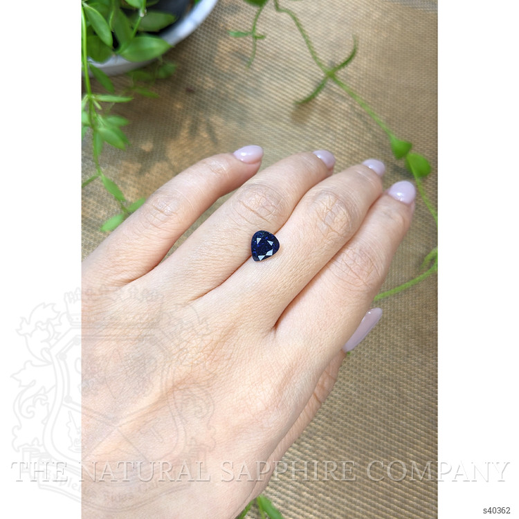 2.34 Ct. Blue Sapphire from Ceylon (Sri Lanka)
