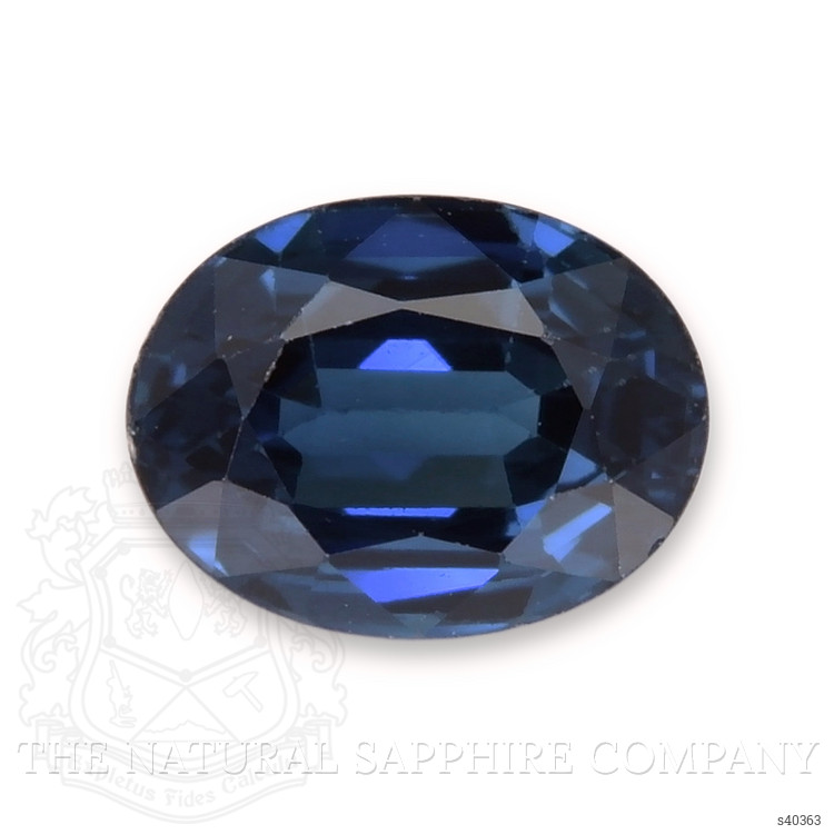 2.08 Ct. Blue Sapphire from Ceylon (Sri Lanka)