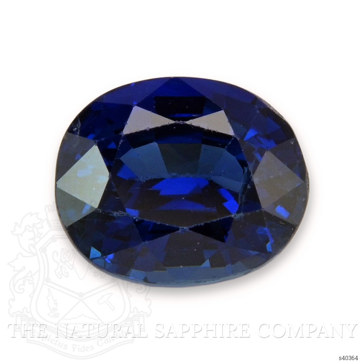 2.04 Ct. Blue Sapphire from Ceylon (Sri Lanka)