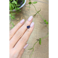 1.96 Ct. Blue Sapphire from Ceylon (Sri Lanka) Life Style