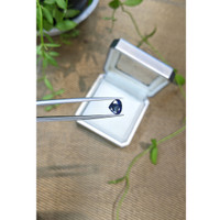 1.96 Ct. Blue Sapphire from Ceylon (Sri Lanka) Life Style