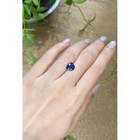 2.55 Ct. Blue Sapphire from Ceylon (Sri Lanka) Life Style