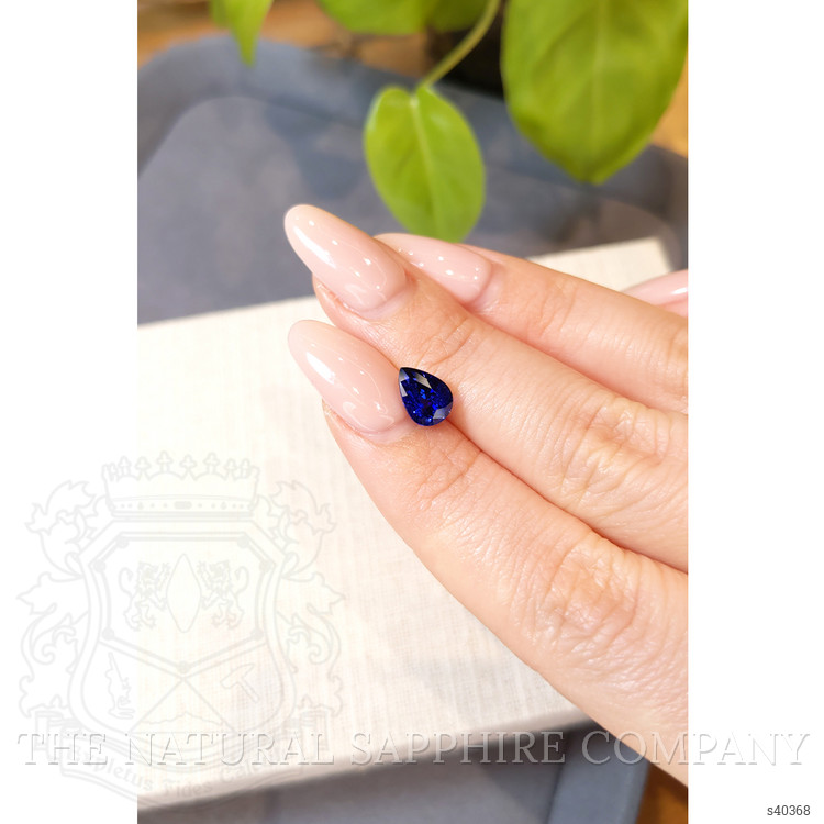 2.00 Ct. Blue Sapphire from Ceylon (Sri Lanka)