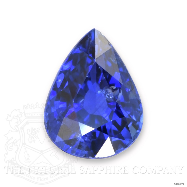2.06 Ct. Blue Sapphire from Ceylon (Sri Lanka)