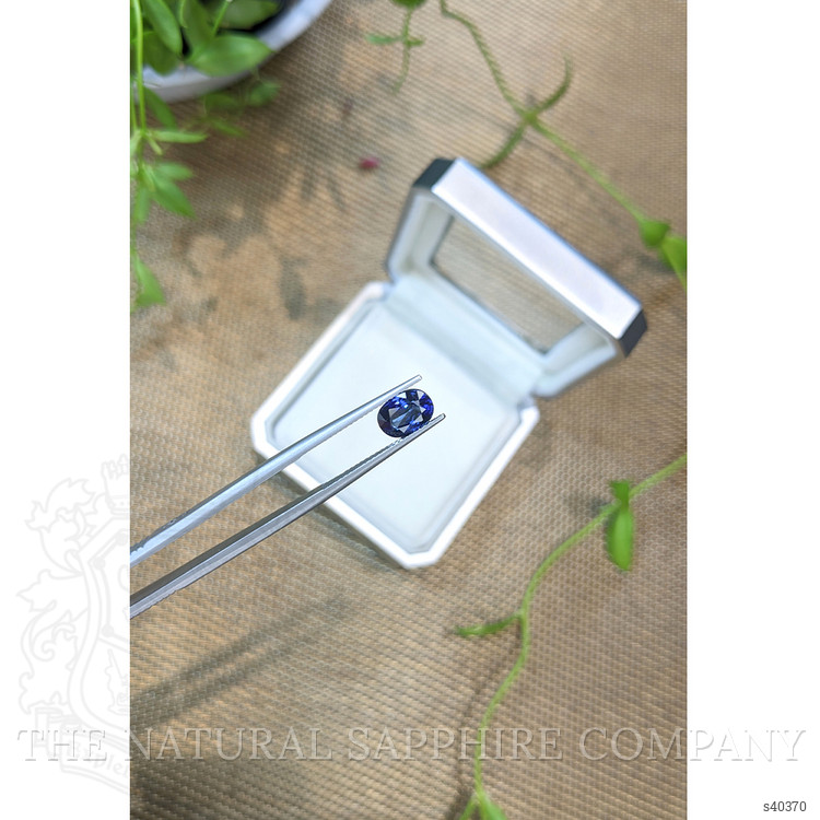 1.97 Ct. Blue Sapphire from Ceylon (Sri Lanka)
