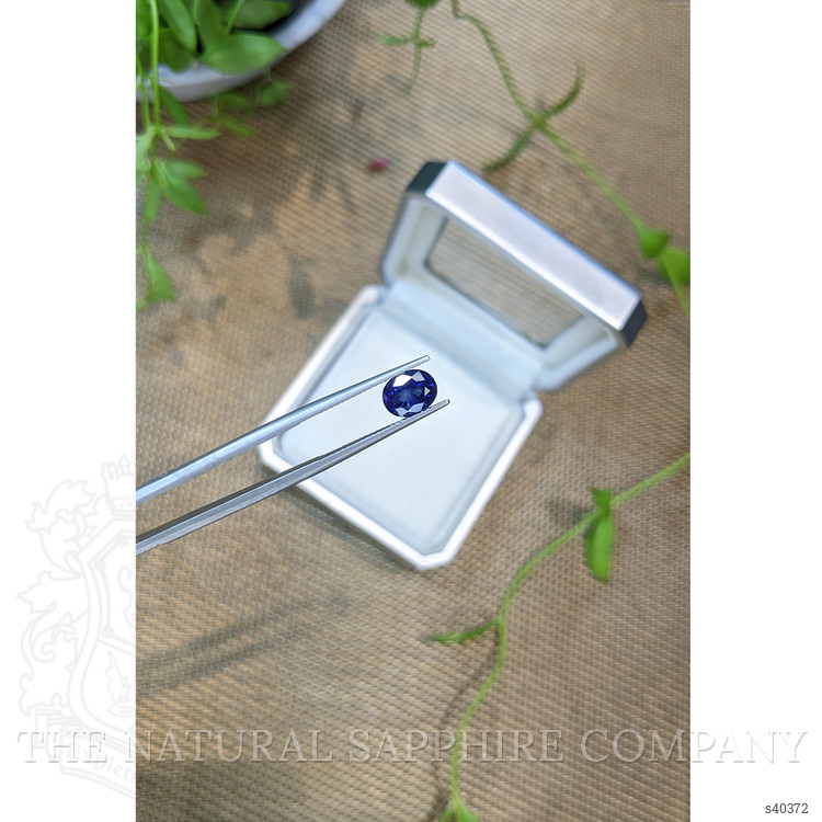 2.05 Ct. Blue Sapphire from Ceylon (Sri Lanka)
