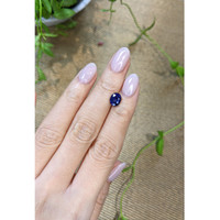 2.05 Ct. Blue Sapphire from Ceylon (Sri Lanka) Life Style