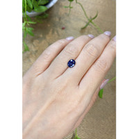 2.05 Ct. Blue Sapphire from Ceylon (Sri Lanka) Life Style