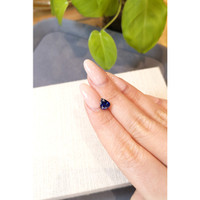 1.74 Ct. Blue Sapphire from Ceylon (Sri Lanka) Life Style