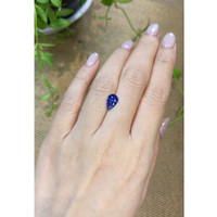 2.15 Ct. Blue Sapphire from Ceylon (Sri Lanka) Life Style