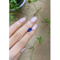 2.15 Ct. Blue Sapphire from Ceylon (Sri Lanka) Life Style