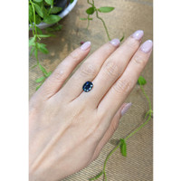 2.30 Ct. Blue Sapphire from Ceylon (Sri Lanka) Life Style