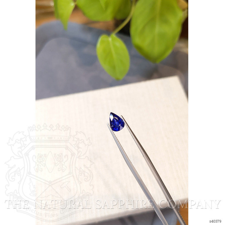 2.00 Ct. Blue Sapphire from Ceylon (Sri Lanka)